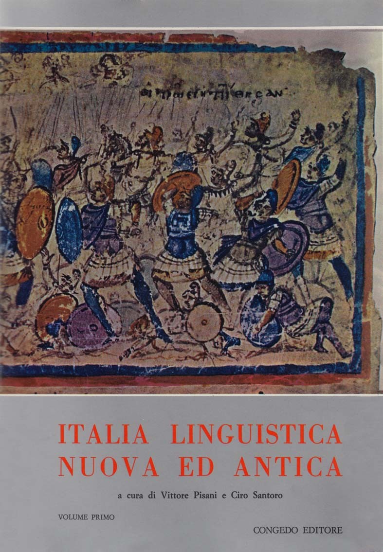 Italia linguistica nuova ed antica. Studi linguistici in memoria di Oronzo Parlangèli (2 voll.)
