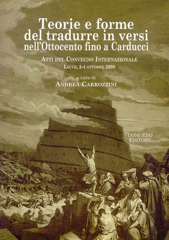 Teorie e forme del tradurre in versi nell’Ottocento fino a Carducci