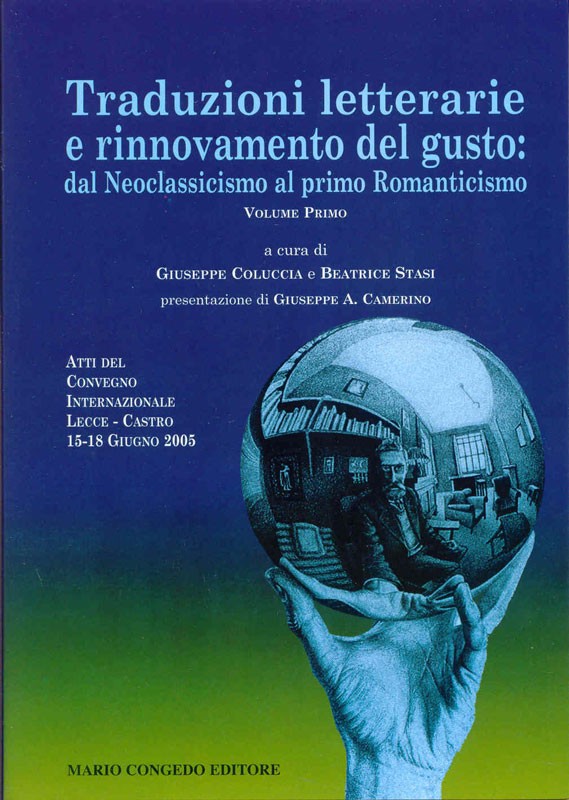 Traduzioni letterarie e rinnovamento del gusto - Volume II