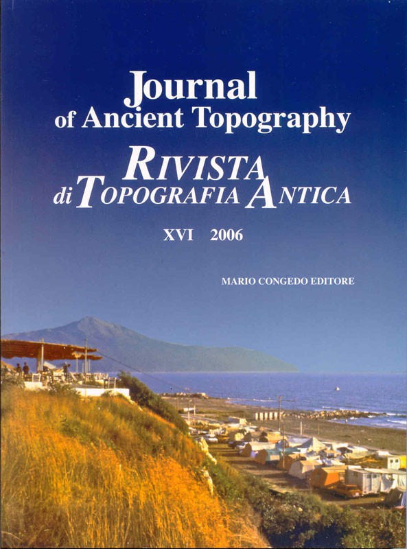 Rivista di Topografia Antica XVI - 2006