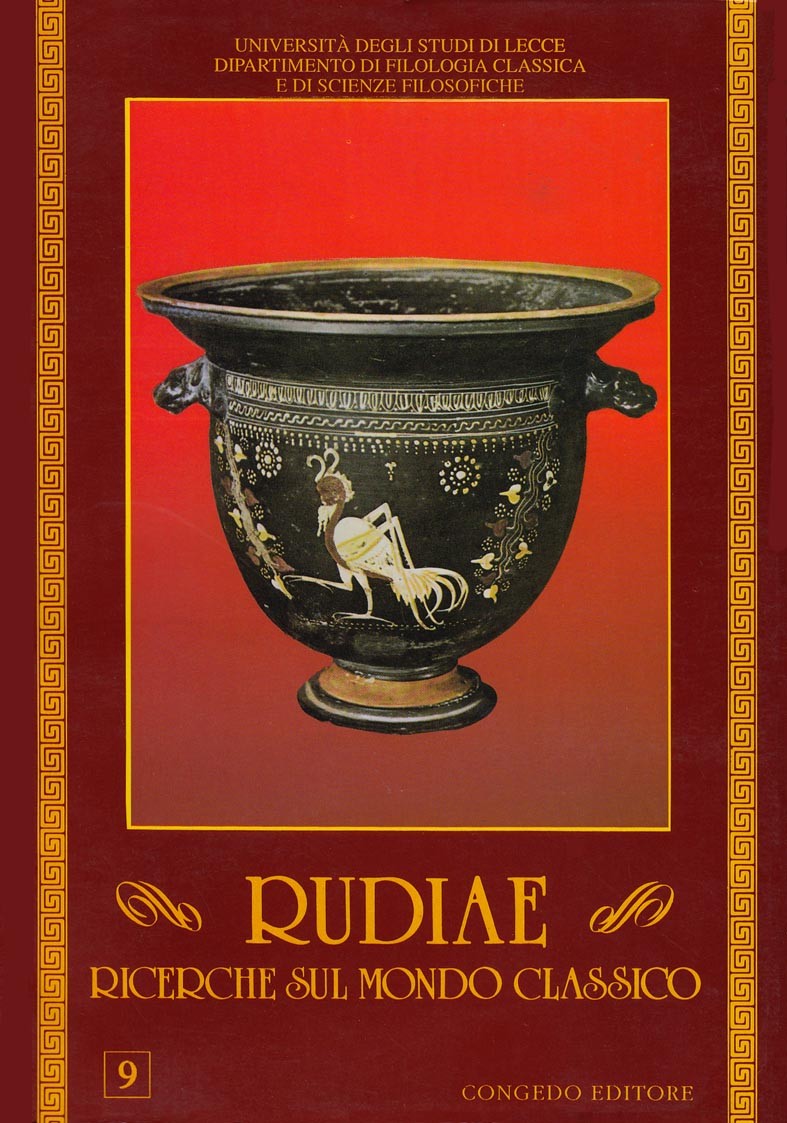 Rudiae. Ricerche sul mondo classico 9